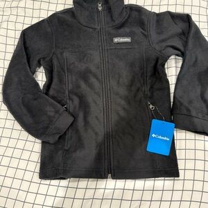 Kids NWT Columbia Black Fleece Jacket - SZ S (8)